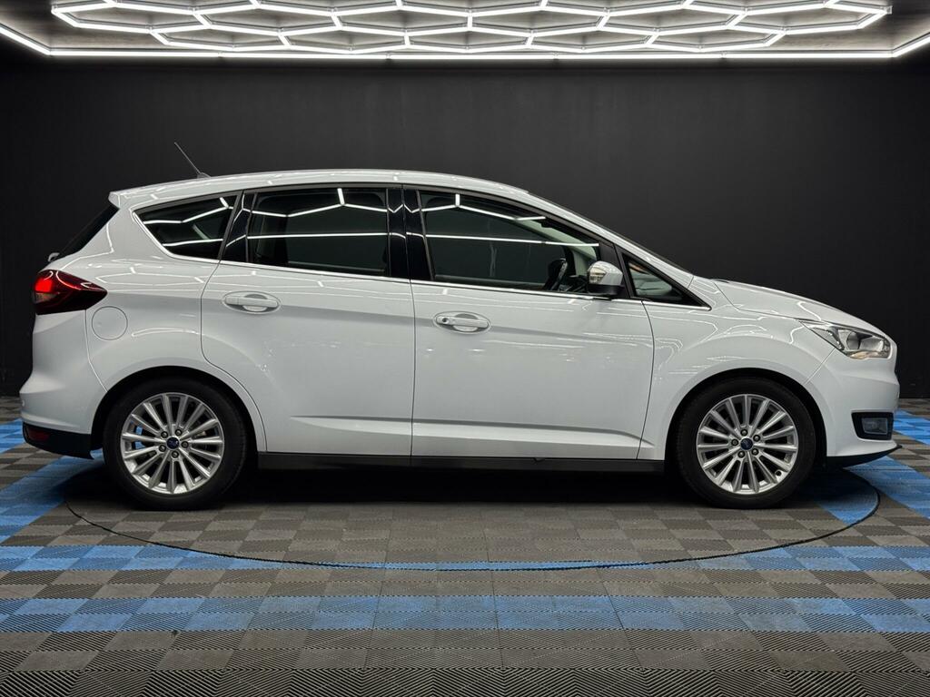 Ford C-Max 1.0T Ecoboost Gpf Titanium Euro 6 Ss FV19NZR White #4