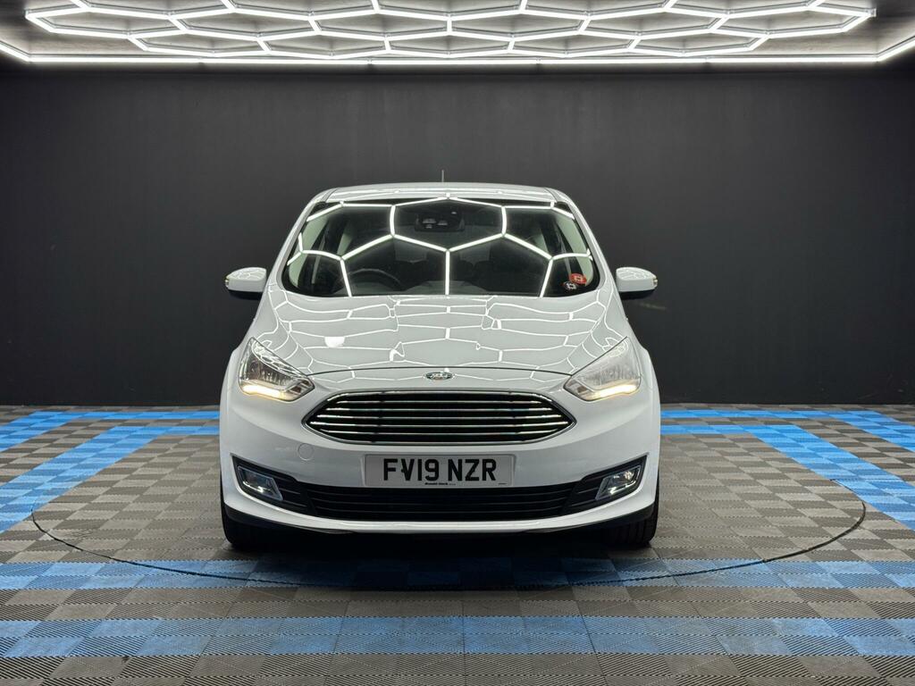 Ford C-Max 1.0T Ecoboost Gpf Titanium Euro 6 Ss FV19NZR White #2
