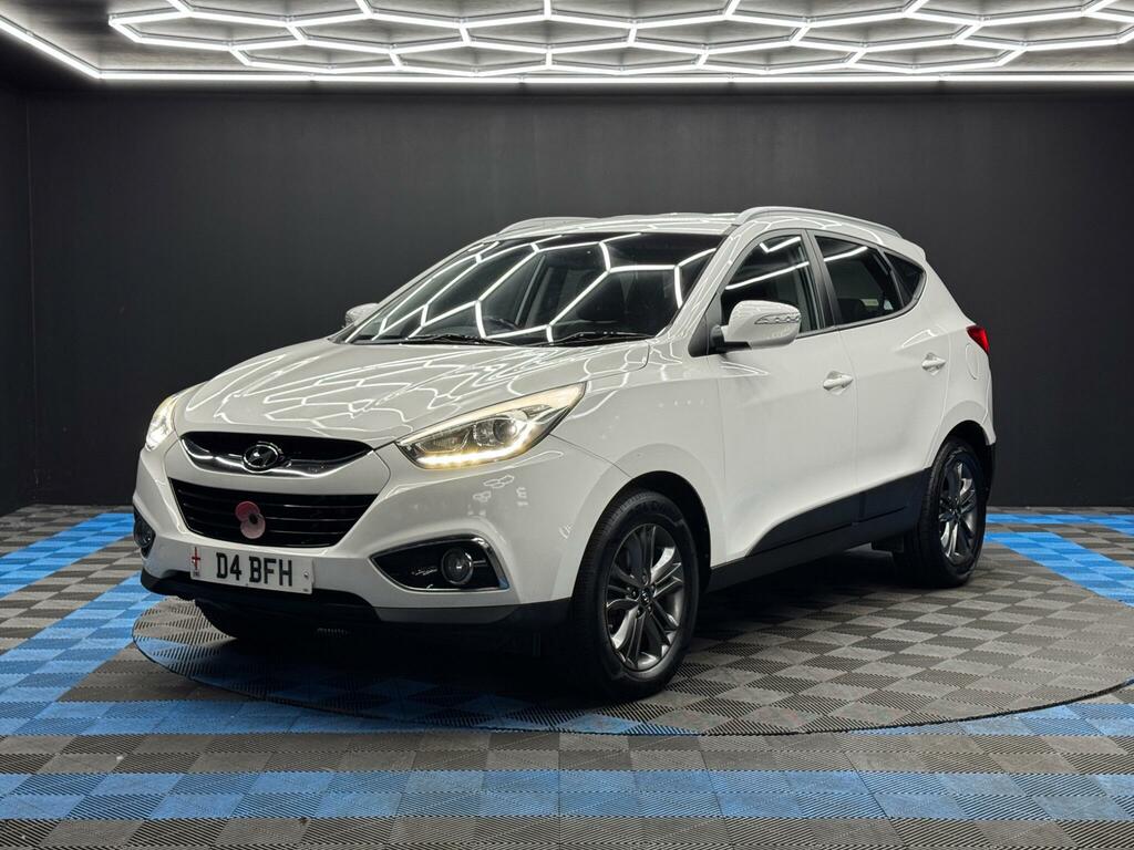 Hyundai Ix35 2.0 Crdi Se 4Wd Euro 5 Nav White #3