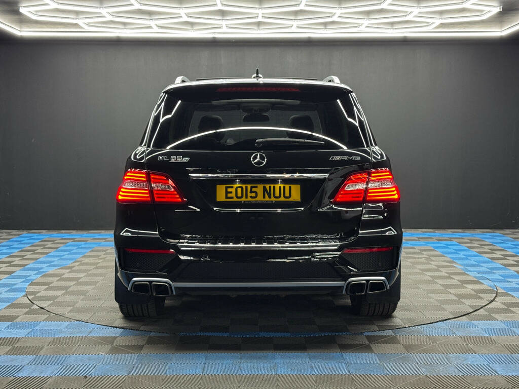 Mercedes-Benz M Class 5.5 Ml63 V8 Amg Spds7gt 4Wd Euro 6 Ss Black #6