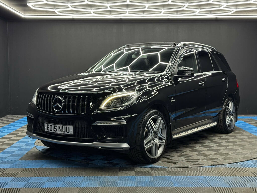 Mercedes-Benz M Class 5.5 Ml63 V8 Amg Spds7gt 4Wd Euro 6 Ss Black #3