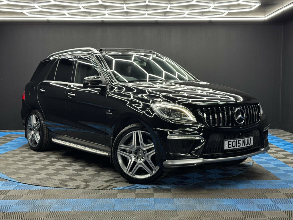 Mercedes-Benz M Class 5.5 Ml63 V8 Amg Spds7gt 4Wd Euro 6 Ss Black