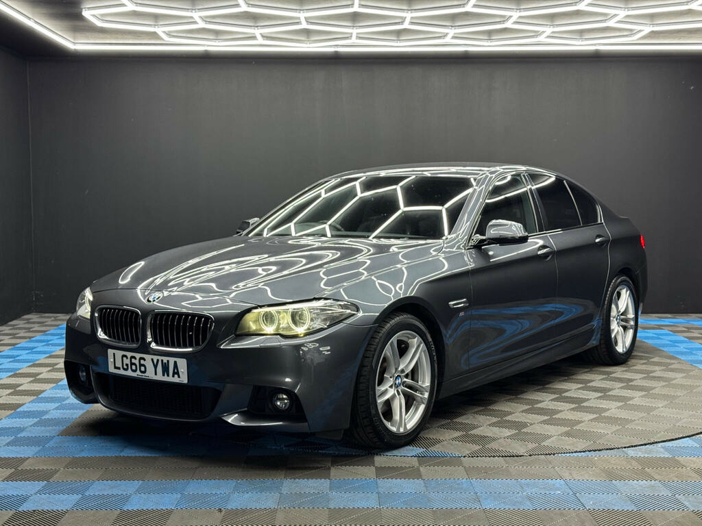 BMW 5 Series 2.0 520D M Sport Euro 6 Ss Grey #3