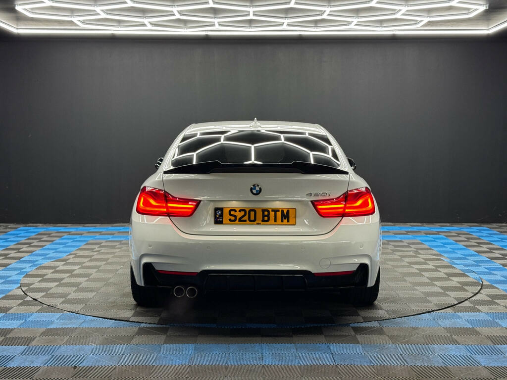 BMW 4 Series Gran Coupe 2.0 420I M Sport Euro 6 Ss White #6