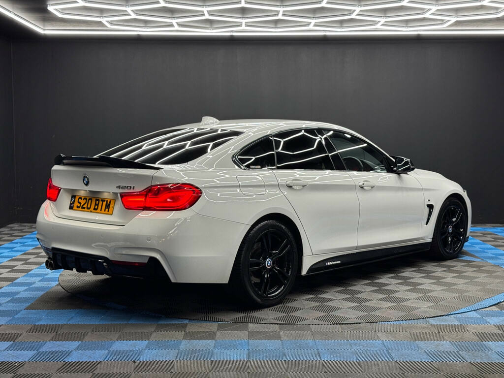 BMW 4 Series Gran Coupe 2.0 420I M Sport Euro 6 Ss White #5
