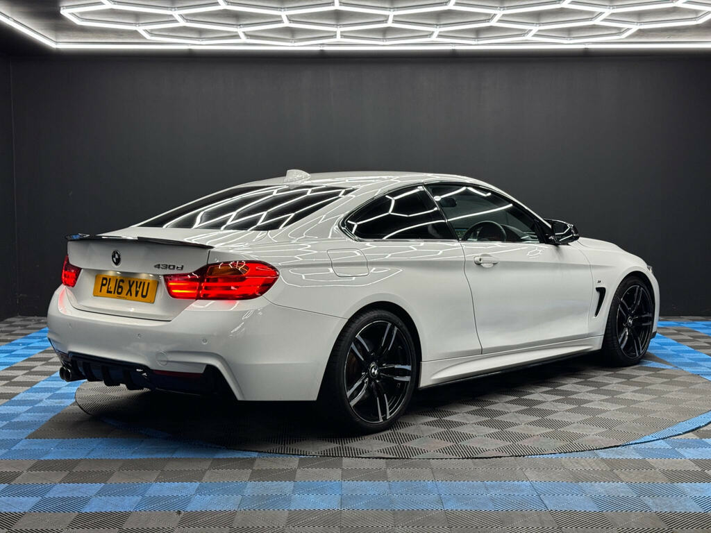BMW 4 Series 3.0 430D M Sport Euro 6 Ss White #5