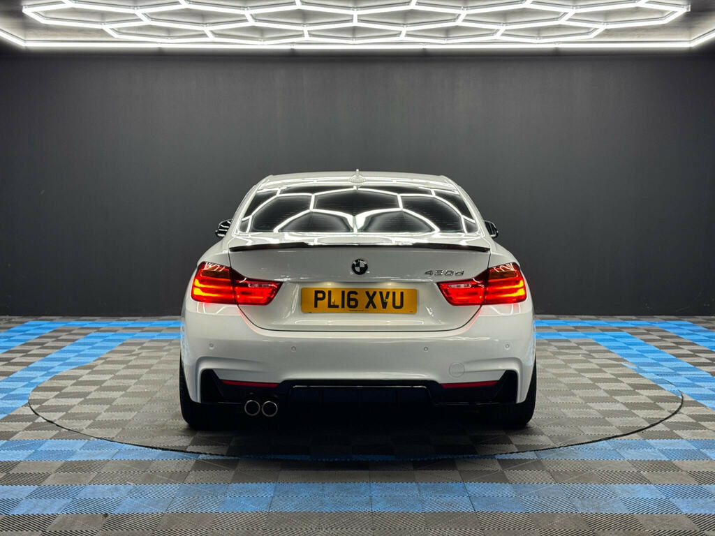 BMW 4 Series 3.0 430D M Sport Euro 6 Ss White #6
