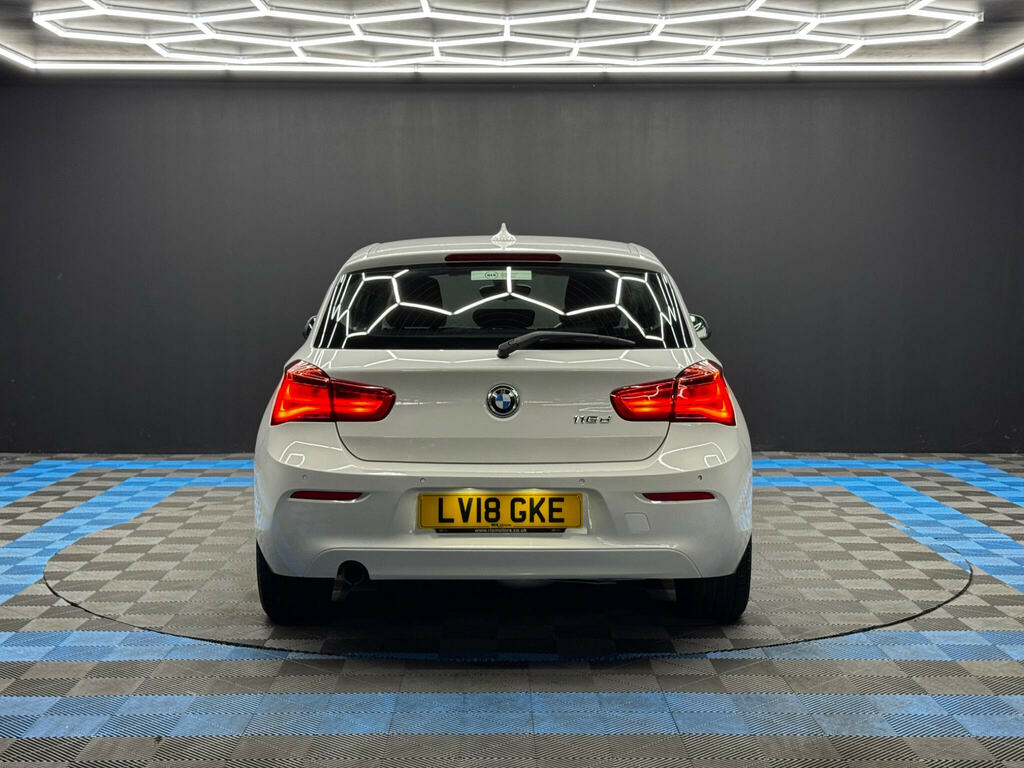 BMW 1 Series 2.0 118D Sport Euro 6 Ss White #6