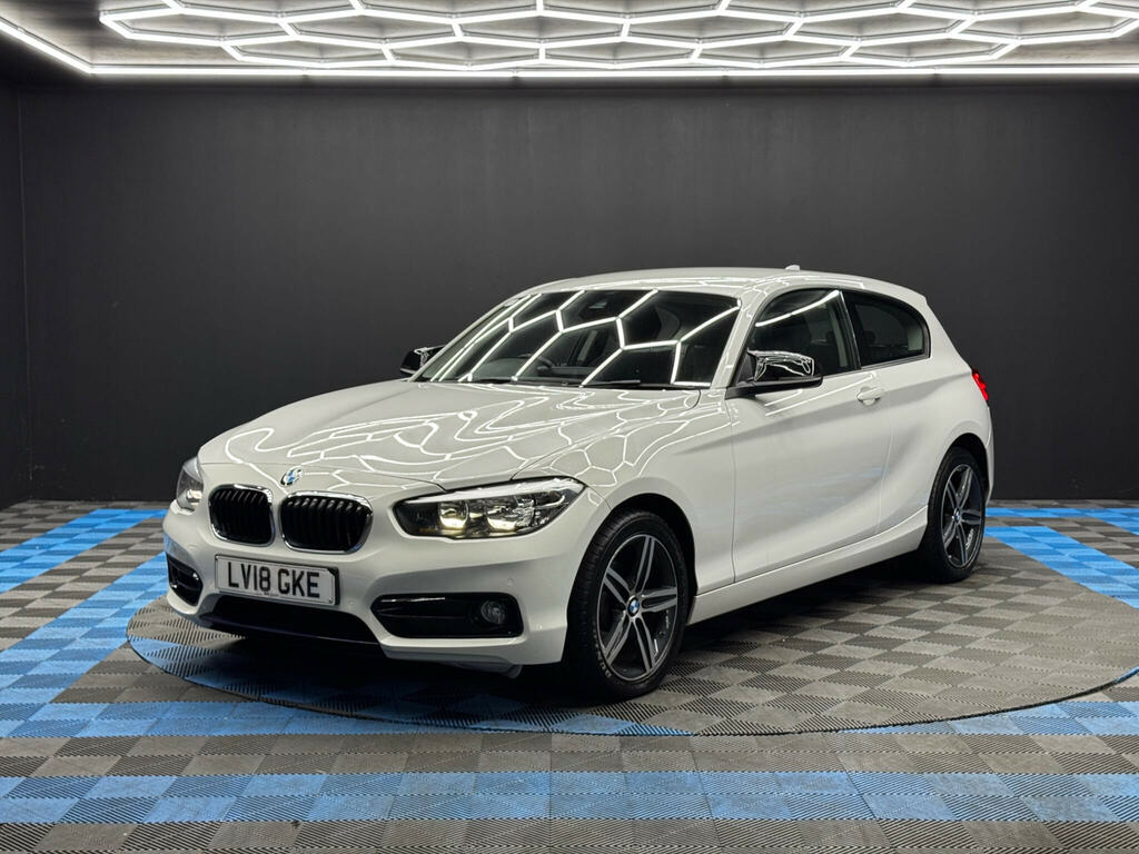 BMW 1 Series 2.0 118D Sport Euro 6 Ss White #3
