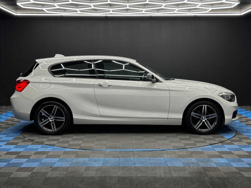 BMW 1 Series 2.0 118D Sport Euro 6 Ss White #4