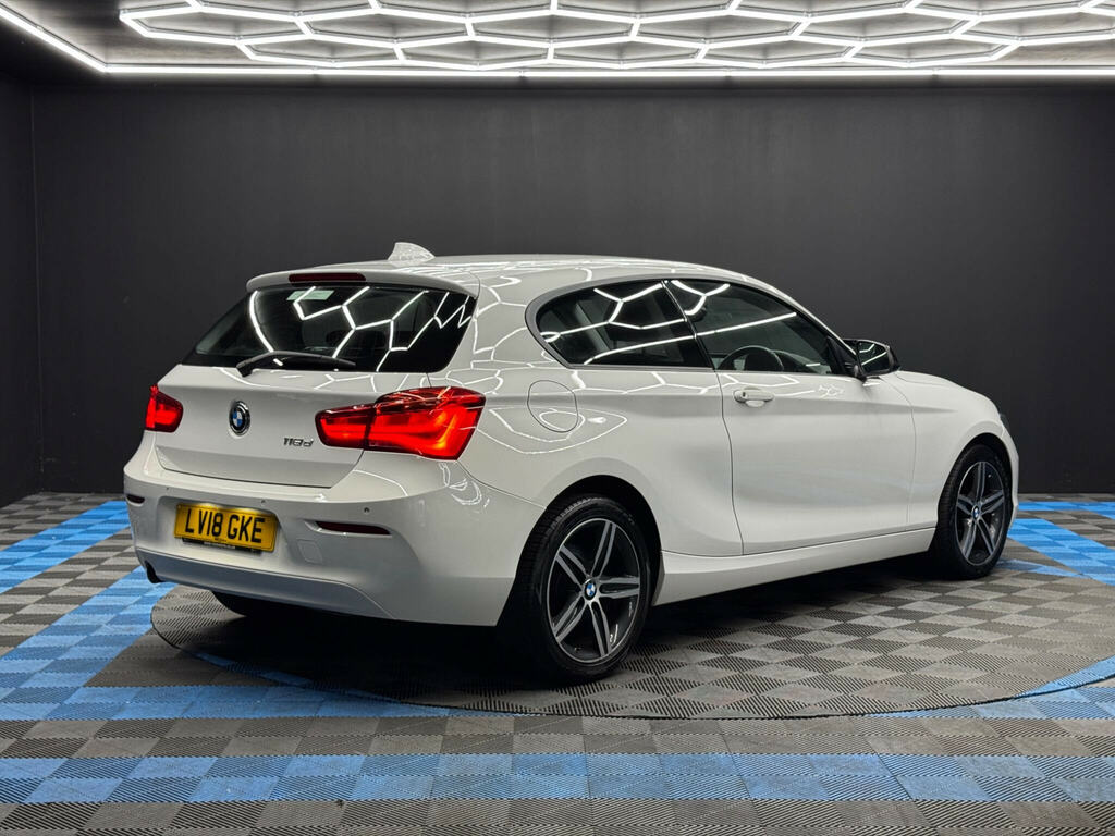 BMW 1 Series 2.0 118D Sport Euro 6 Ss White #5