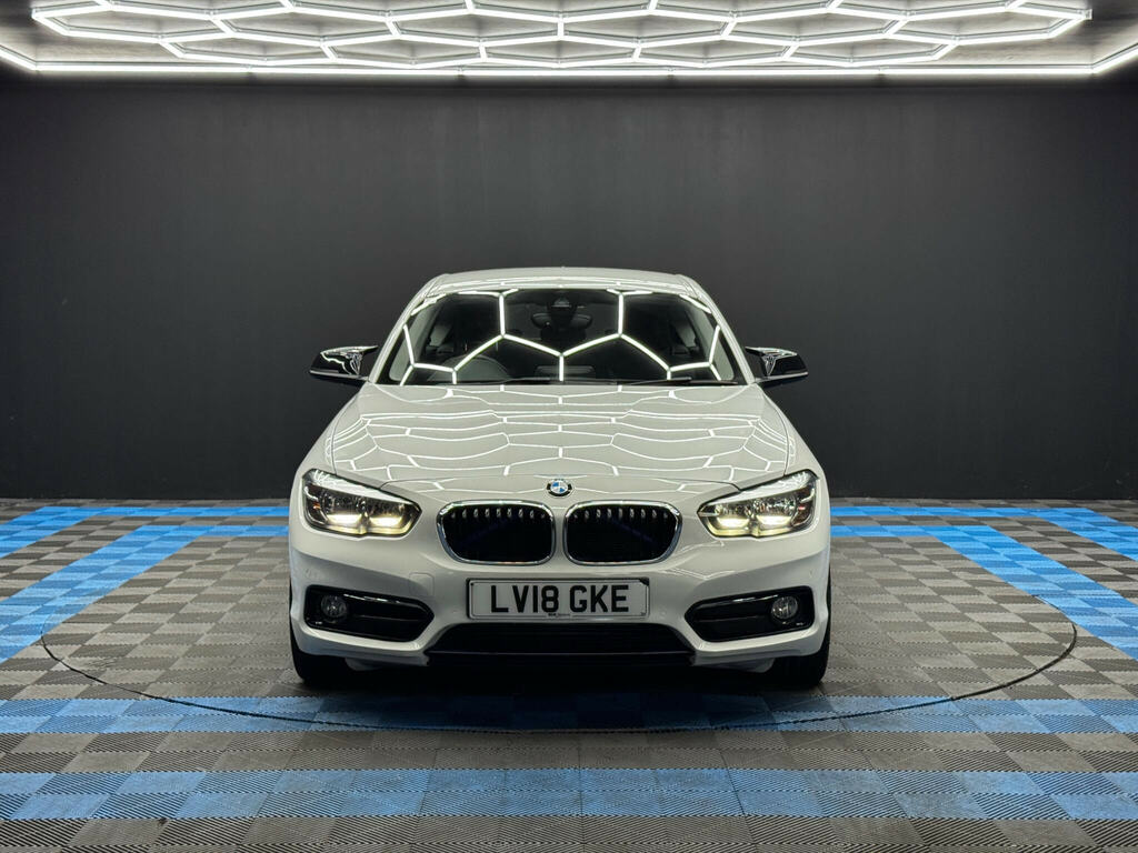 BMW 1 Series 2.0 118D Sport Euro 6 Ss White #2