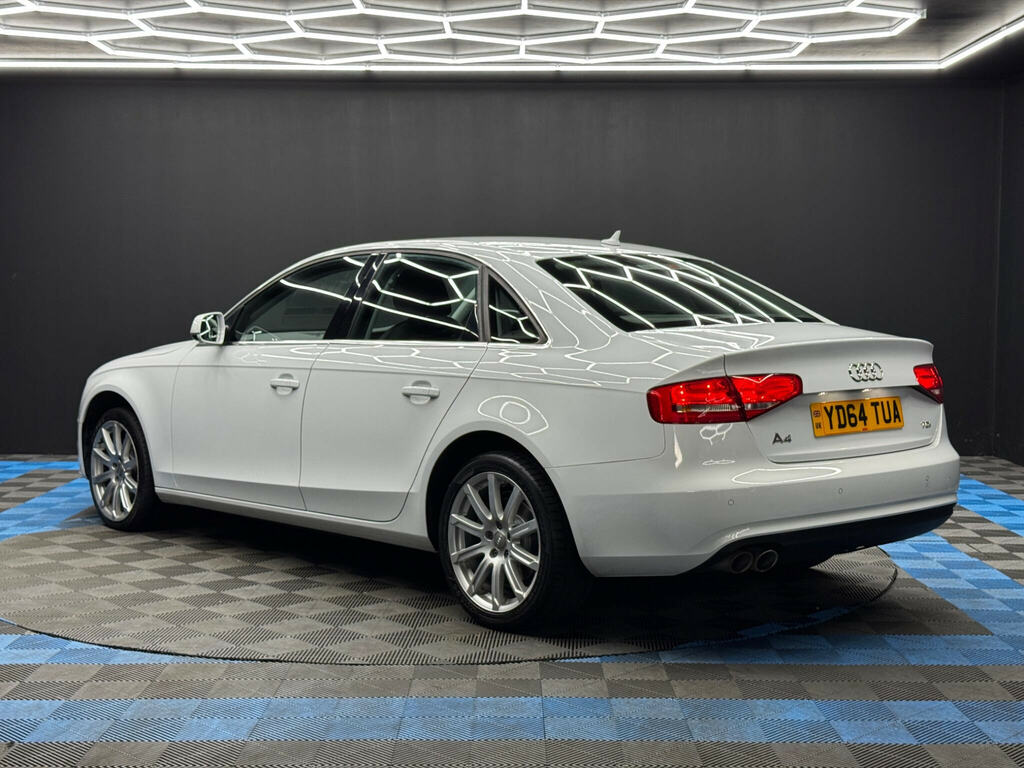 Audi A4 Saloon 2.0 Tdi Black Edition 201414 White #7