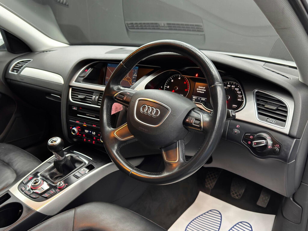 Audi A4 Saloon 2.0 Tdi Black Edition 201414 White #9