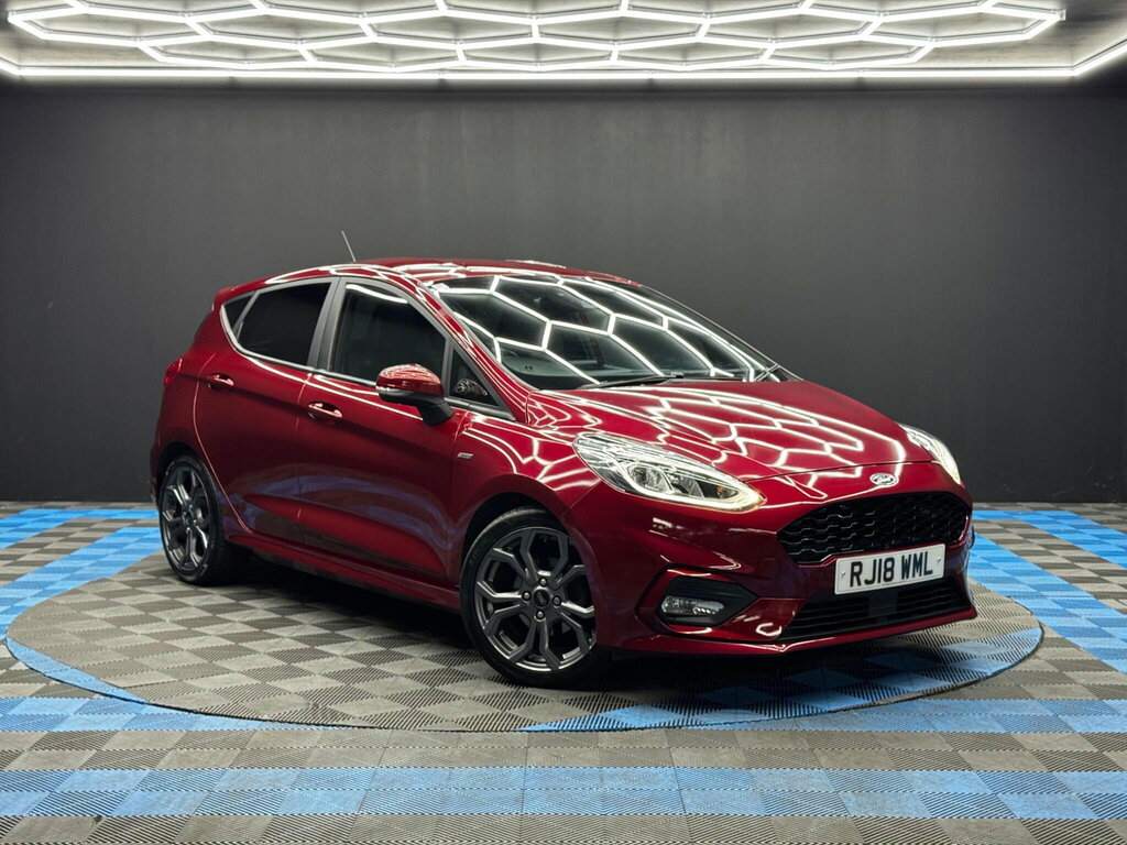 Ford Fiesta 1.0T Ecoboost St-line X Euro 6 Ss Red