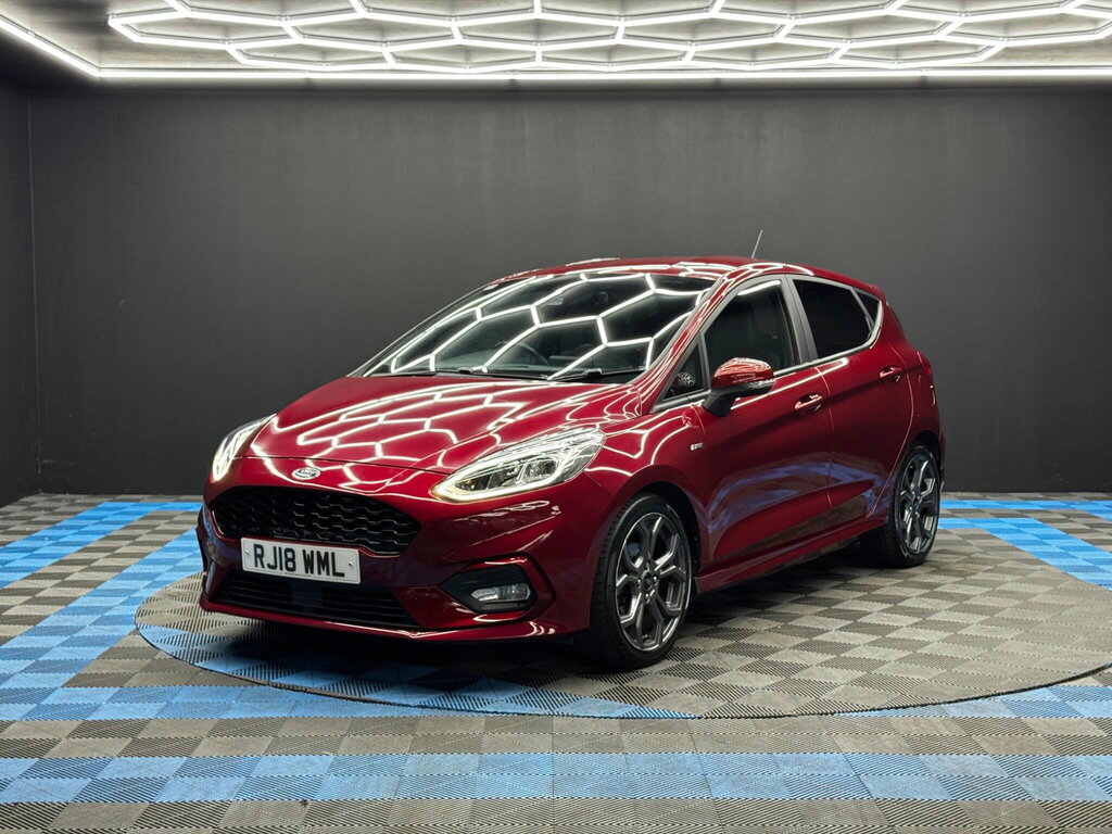 Ford Fiesta 1.0T Ecoboost St-line X Euro 6 Ss Red #3