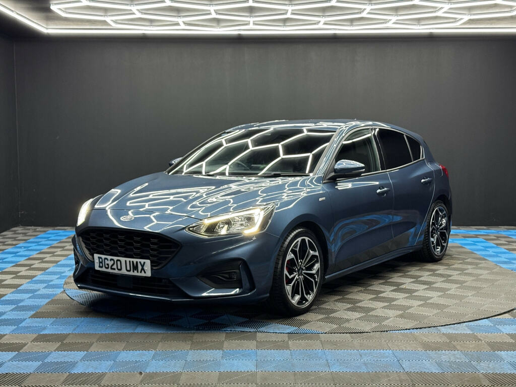 Ford Focus 1.0T Ecoboost St-line X Euro 6 Ss Blue #3