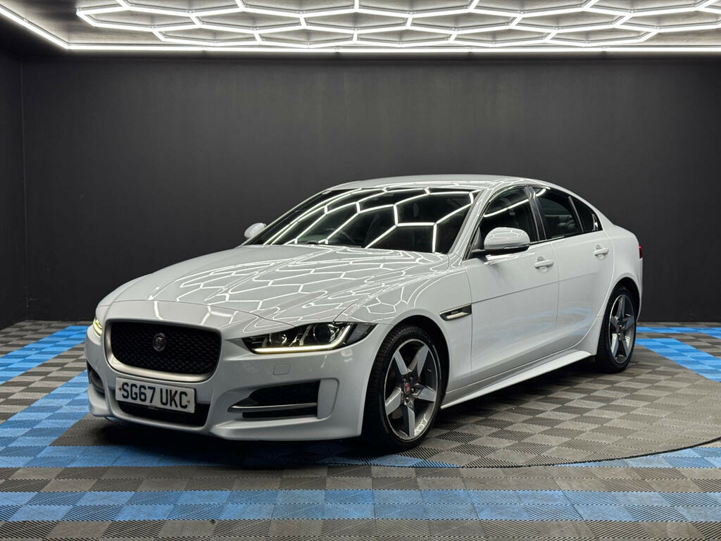 Jaguar XE 2.0D R-sport Euro 6 Ss White #3