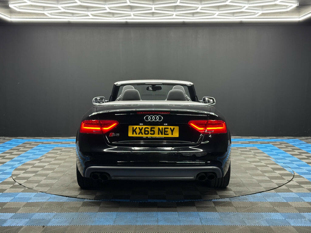Audi S5 3.0 Tfsi V6 Cabriolet S Tronic Quattro Euro 6 Ss Black #6