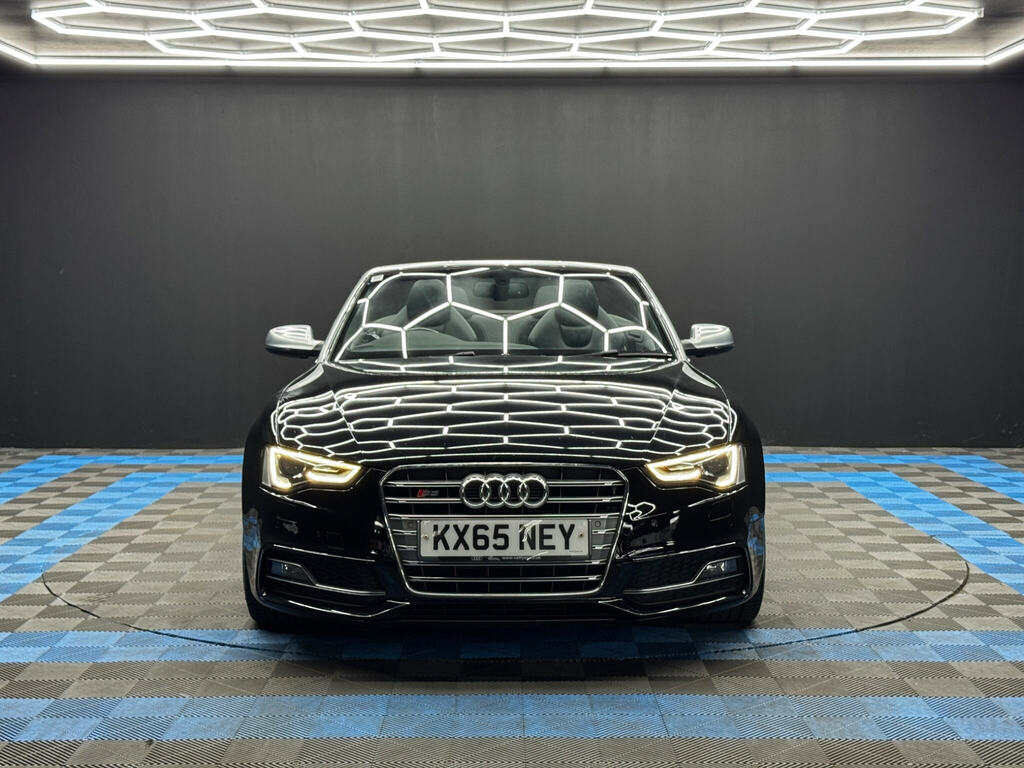Audi S5 3.0 Tfsi V6 Cabriolet S Tronic Quattro Euro 6 Ss Black #2
