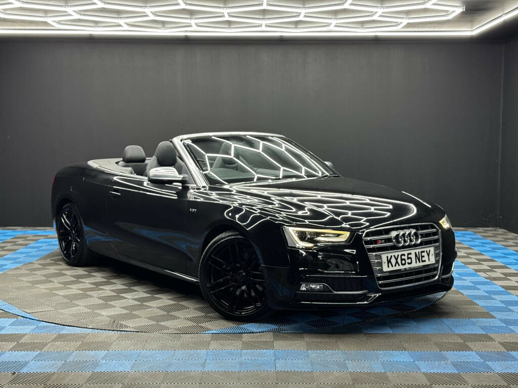 Audi S5 3.0 Tfsi V6 Cabriolet S Tronic Quattro Euro 6 Ss Black
