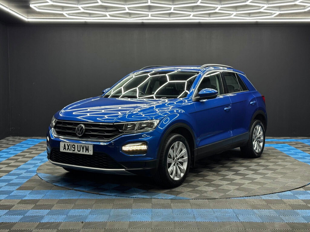Volkswagen T-Roc 1.5 Tsi Evo Se Euro 6 Ss Blue #3
