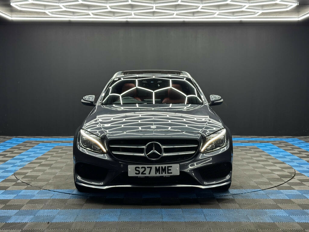 Mercedes-Benz C Class 2.1 C250d Amg Line Premium Plus Estate Diese Grey #2