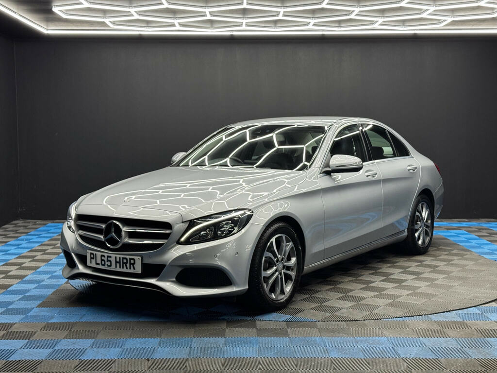 Mercedes-Benz C Class 2.1 C220d Sport Saloon Euro 6 S Silver #3