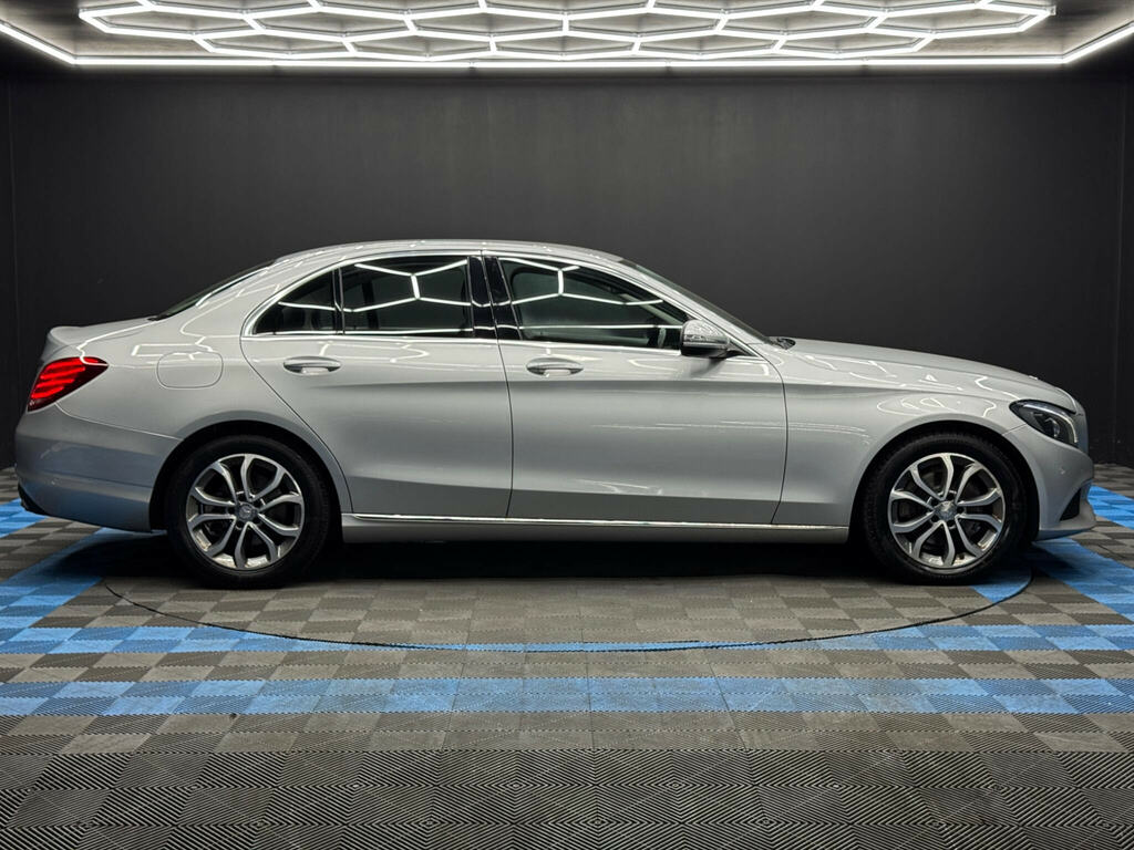 Mercedes-Benz C Class 2.1 C220d Sport Saloon Euro 6 S Silver #4