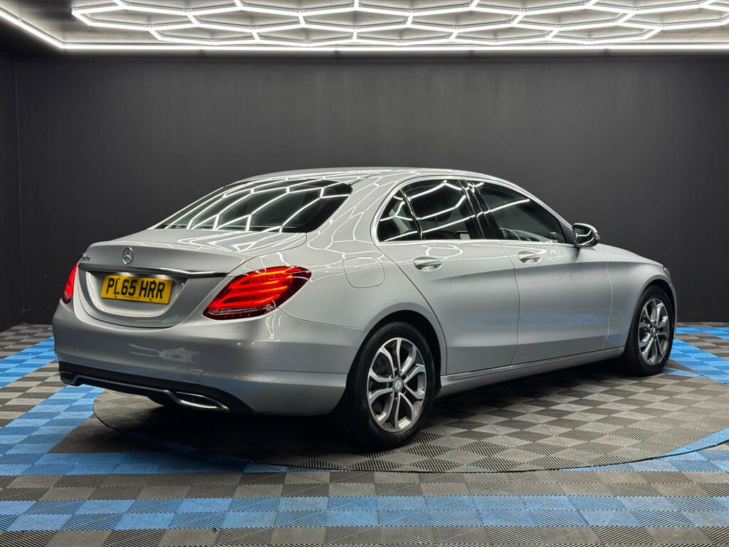 Mercedes-Benz C Class 2.1 C220d Sport Saloon Euro 6 S Silver #5