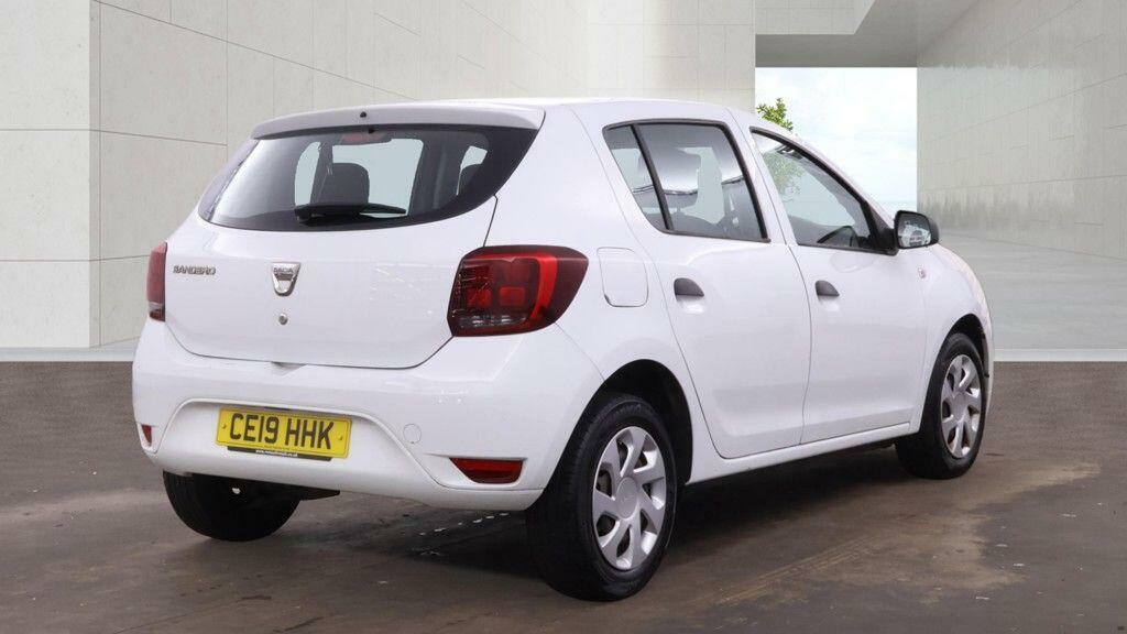 Dacia Sandero 1.0 Sce Essential Euro 6 White #4