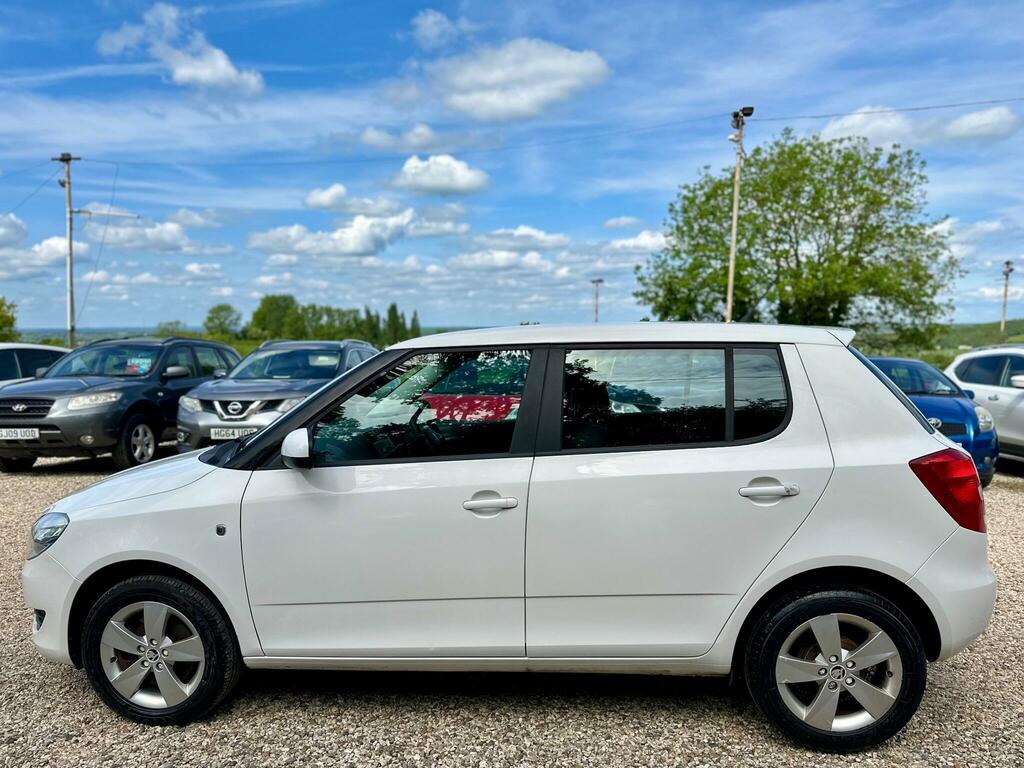 Skoda Fabia 1.2 Tsi Se Dsg Euro 5 White #5