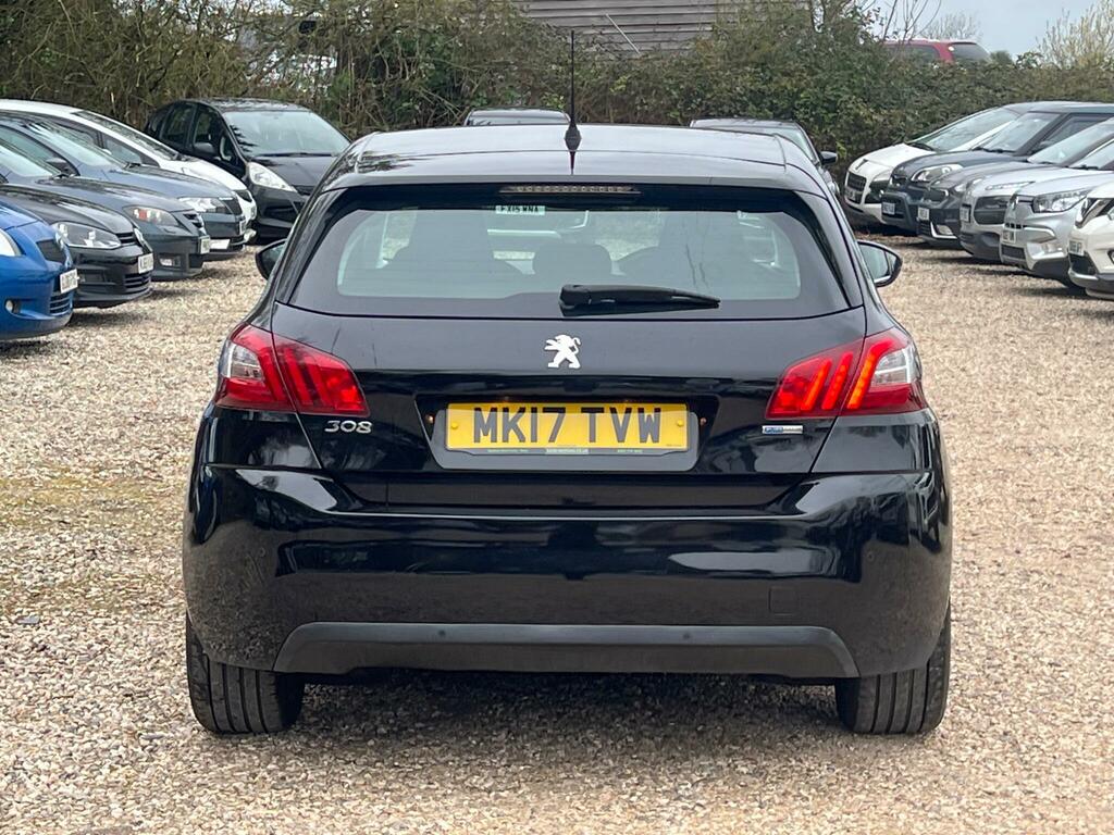 Peugeot 308 1.2 Puretech Allure Euro 6 Ss Black #4