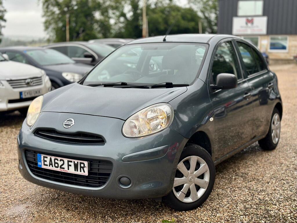 Nissan Micra 1.2 12V Visia Euro 5 Grey #2