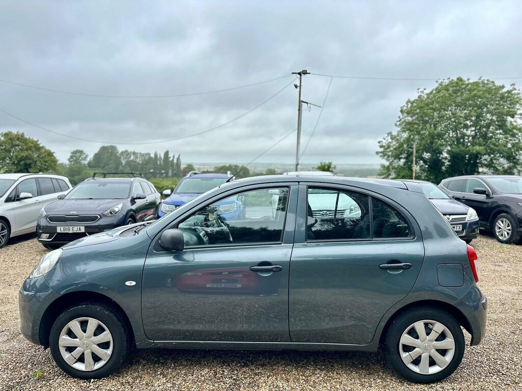 Nissan Micra 1.2 12V Visia Euro 5 Grey #5