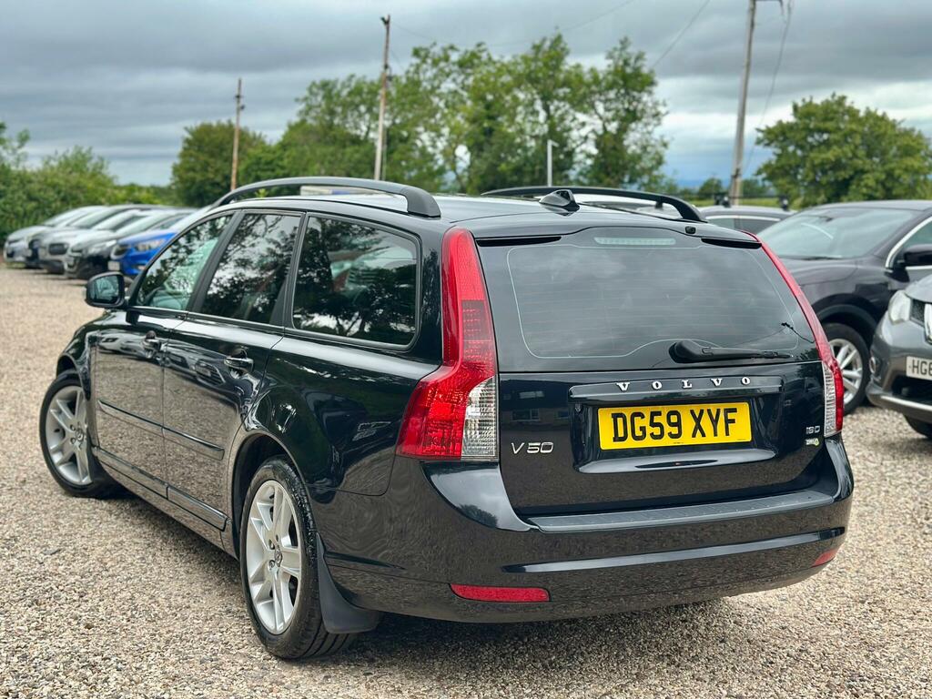 Volvo V50 1.6D Drive Se Euro 4 Ss Black #6
