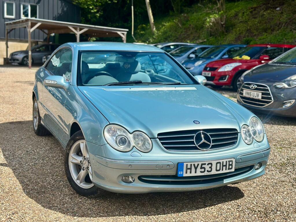 Mercedes-Benz CLK 1.8 Clk200 Kompressor Avantgarde Blue