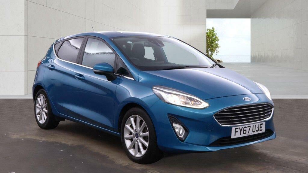 Ford Fiesta 1.0T Ecoboost Titanium Euro 6 Ss Blue
