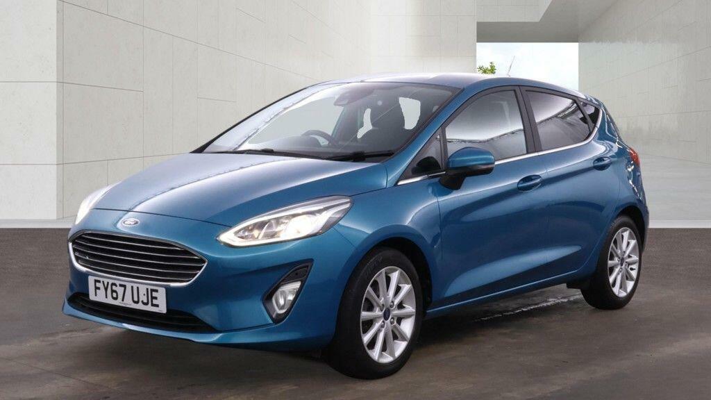 Ford Fiesta 1.0T Ecoboost Titanium Euro 6 Ss Blue #2