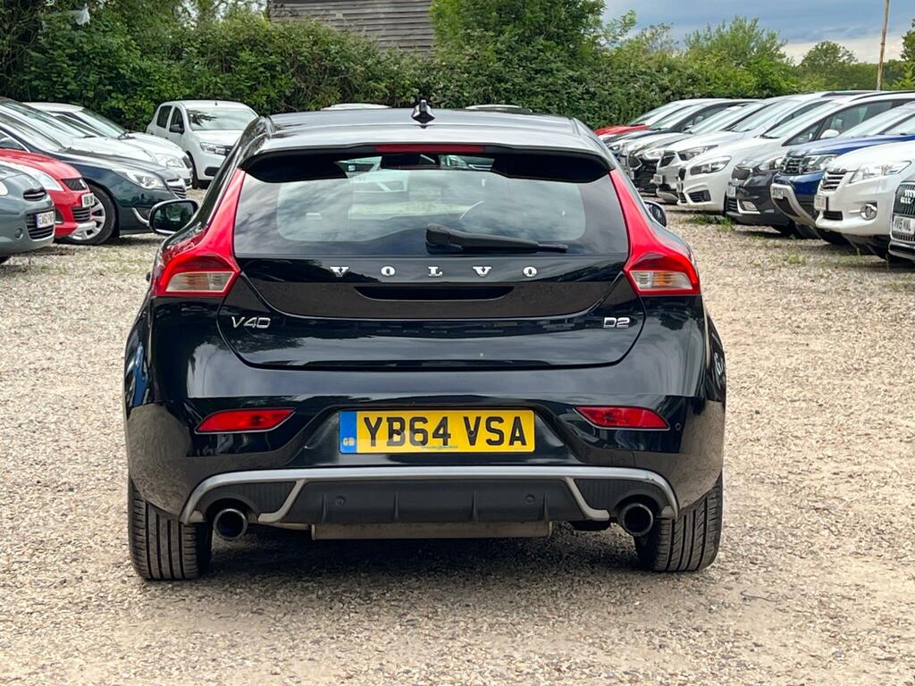 Volvo V40 1.6 D2 R-design Euro 5 Ss Black #4