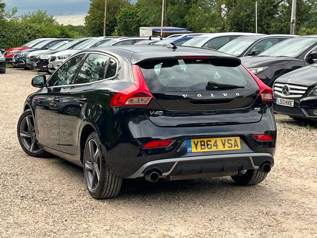 Volvo V40 1.6 D2 R-design Euro 5 Ss Black #6