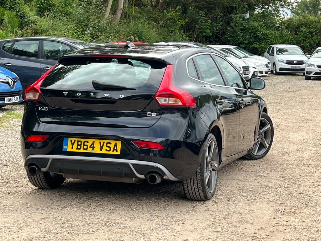 Volvo V40 1.6 D2 R-design Euro 5 Ss Black #5