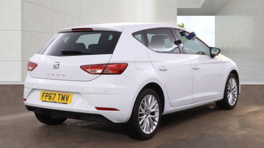 Seat Leon 1.2 Tsi Se Dynamic Technology Euro 6 Ss White #4
