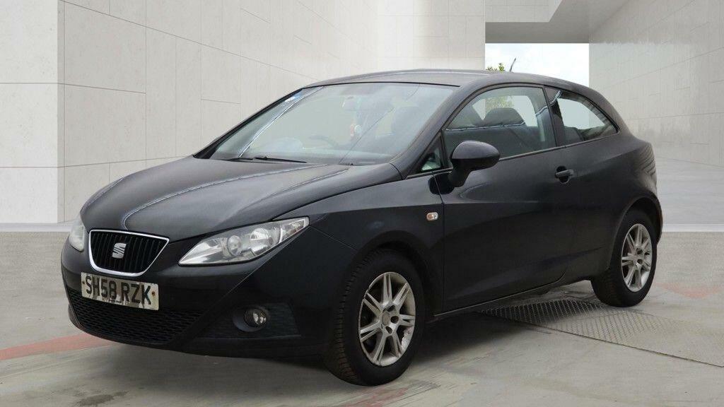 Seat Ibiza 1.4 16V Se Sport Coupe Euro 4 Black #3