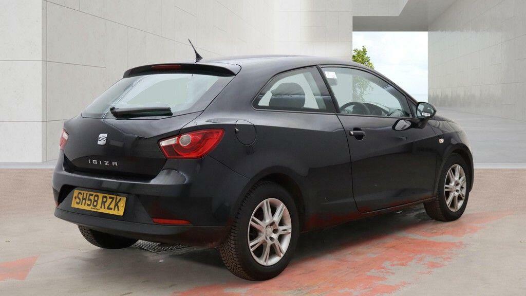 Seat Ibiza 1.4 16V Se Sport Coupe Euro 4 Black #4