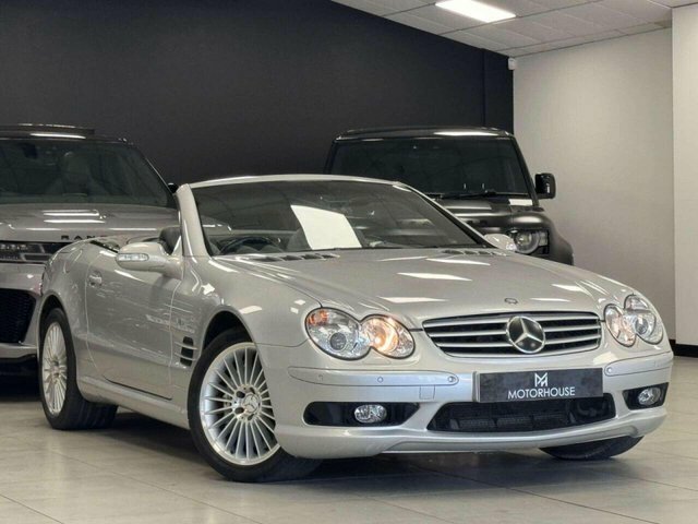Mercedes-Benz SL Class 2002 5.4 Sl55 Kompressor Amg Ultra Low Mileage AV52OXL Silver #5