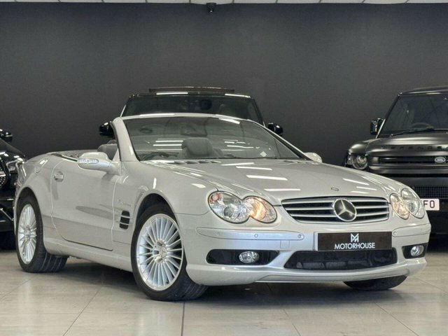 Mercedes-Benz SL Class 2002 5.4 Sl55 Kompressor Amg Ultra Low Mileage AV52OXL Silver