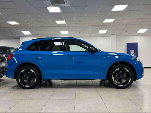 Audi Q5 2019 2.0 Tdi 40 Black Edition Suv S Tro DV69AUY Blue #4