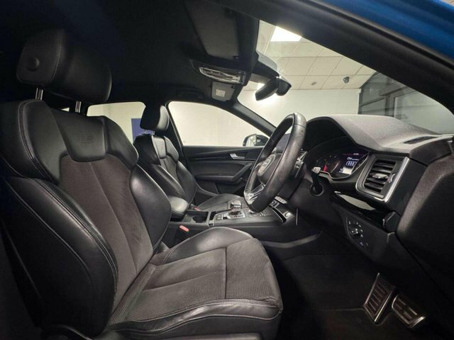 Audi Q5 2019 2.0 Tdi 40 Black Edition Suv S Tro DV69AUY Blue #3