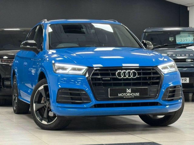 Audi Q5 2019 2.0 Tdi 40 Black Edition Suv S Tro DV69AUY Blue #6
